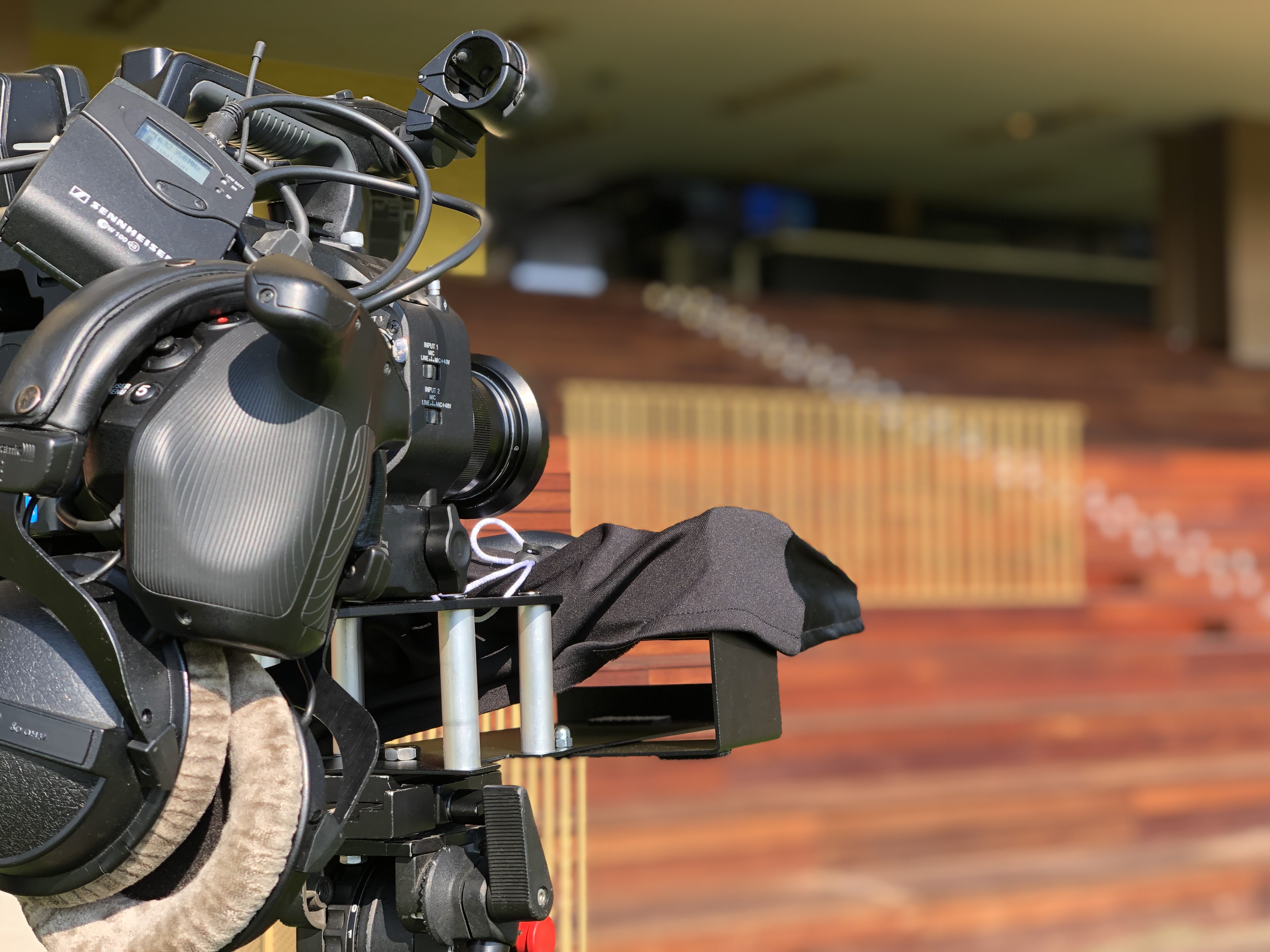 Tournage à l'hippodrome de Longchamp - Photo : Thomas Blancart